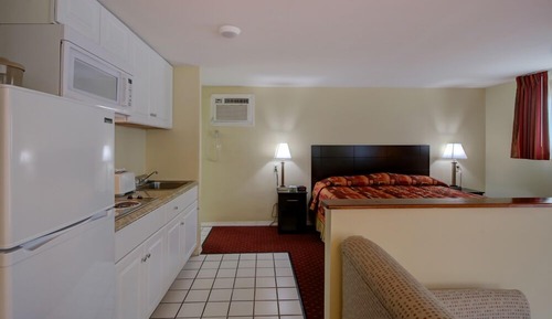 Suite estudio romántica, balcón, en esquina