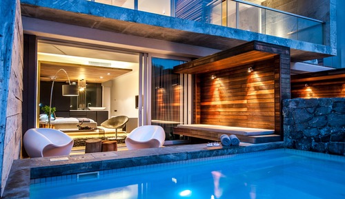 Habitación de lujo, piscina privada