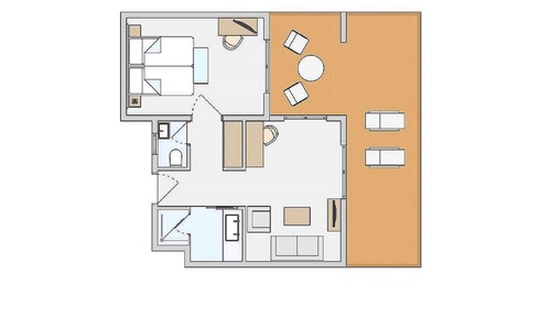 Suite junior, vistas al mar (Classic)