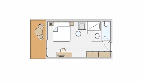 Habitación doble superior de uso individual (Torre)