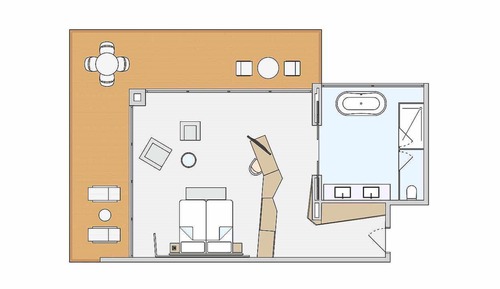 Suite junior, vistas al mar (Torre)