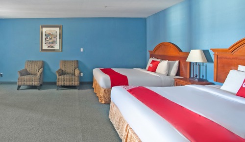 Habitación, 2 camas de matrimonio, accesible para personas con discapacidad