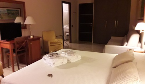 Habitación cuádruple familiar, balcón (Spa access)