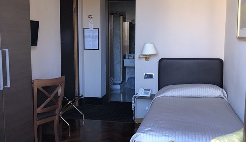 Habitación individual estándar, 1 cama individual, baño privado (Senza accesso Spa)