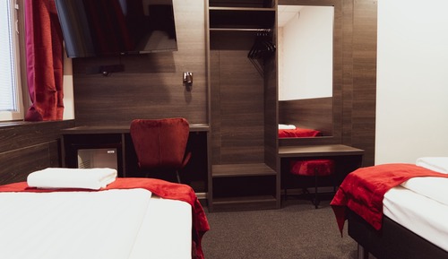 Habitación doble, baño privado
