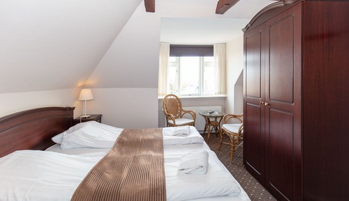 Habitación básica doble, en edificio anexo