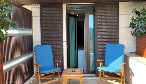 Habitación Deluxe, 1 cama de matrimonio grande, terraza