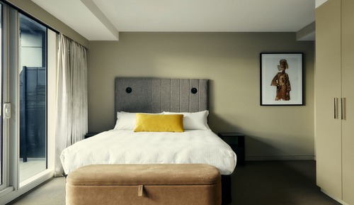 Habitación familiar, balcón