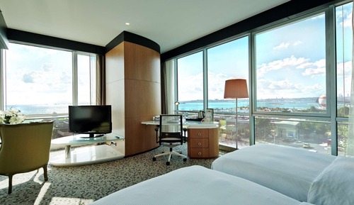 Suite junior, 2 camas individuales, vistas al mar