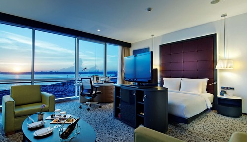 Suite junior, 1 cama de matrimonio grande, vistas al mar