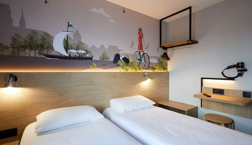 Habitación superior, 2 camas individuales
