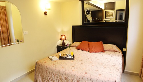 Suite ejecutiva, balcón