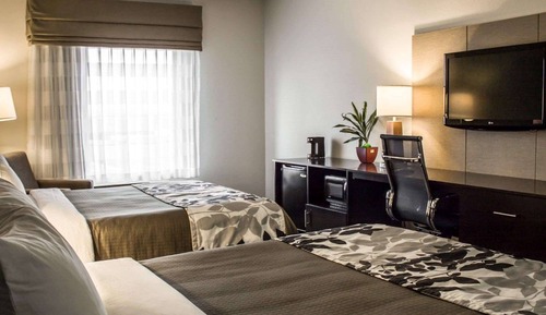 Habitación estándar, 2 camas de matrimonio, no fumadores