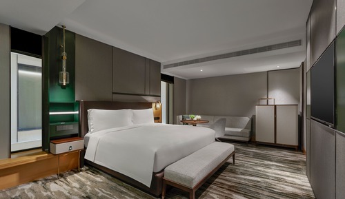 Estudio, 1 cama de matrimonio grande (Hilton Tranquil)