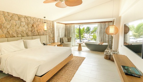 Villa, 1 cama de matrimonio grande, vistas al complejo turístico (with Plunge Pool, Bi-level Suite)