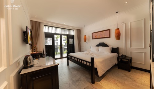 Habitación Deluxe doble, vistas al jardín