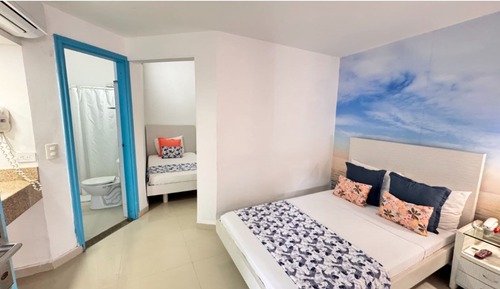 Habitación superior, vistas al patio