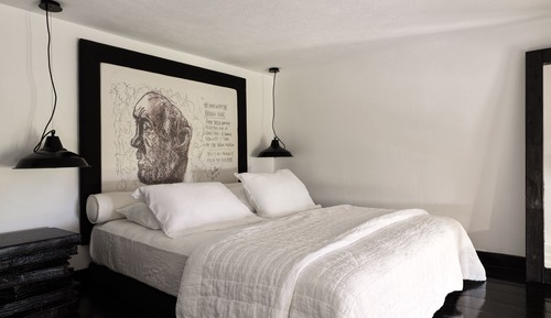 Loft, acceso a la piscina
