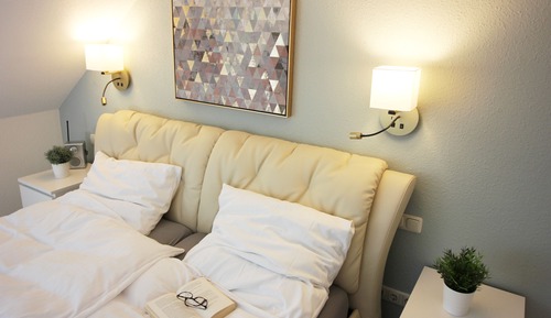 Habitación, 1 cama de matrimonio con sofá cama