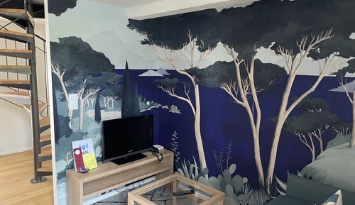Suite estudio Confort, varias camas, vistas al río (Chaumière)