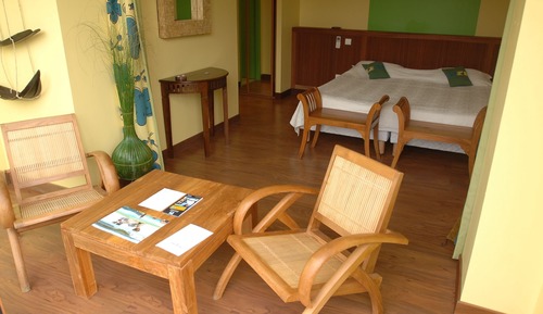 Habitación superior, terraza, vistas al puerto