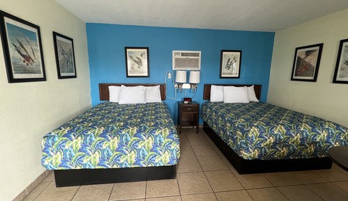 Habitación estándar, 2 camas de matrimonio, no fumadores, cocina básica