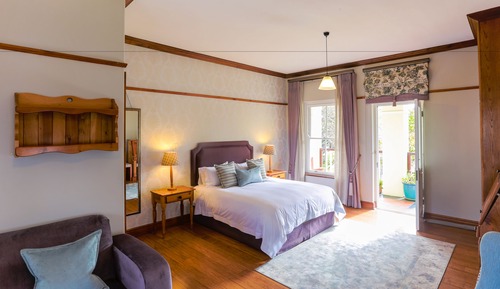 Habitación Deluxe doble, 1 cama de matrimonio con sofá cama