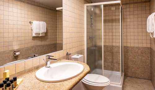 Habitación estándar, 1 cama doble, vistas al jardín, en esquina