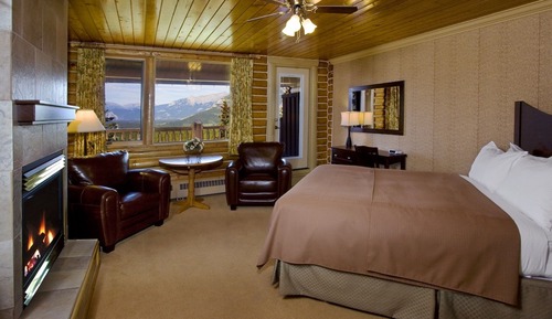 Habitación, 1 cama de matrimonio, vistas a la montaña