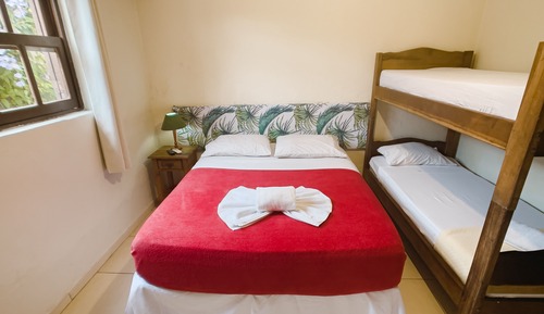 Private Quad, Private Bathroom with AC (4 people)