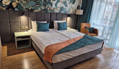 Habitación Confort con 1 cama doble o 2 individuales