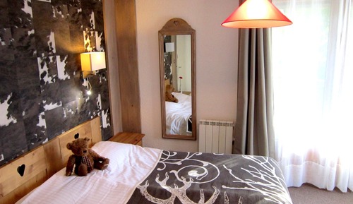 Habitación con 1 cama doble o 2 individuales