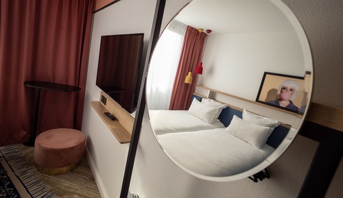 Habitación estándar, 1 cama doble con sofá cama