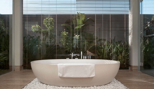 Casa de campo, 1 habitación, en la zona del jardín (Private Garden)