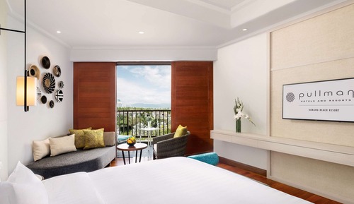 Habitación Deluxe, 1 cama de matrimonio, vistas al mar