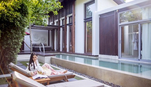 Villa, 1 habitación, vistas al jardín (Tropical Oasis, 2 Queen)