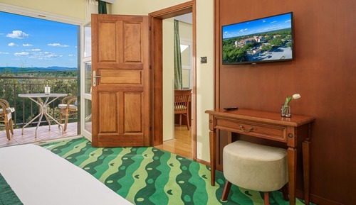Suite estándar, vistas al parque