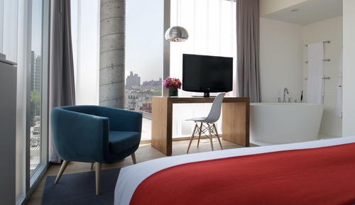 Habitación superior, 1 cama de matrimonio grande, en esquina