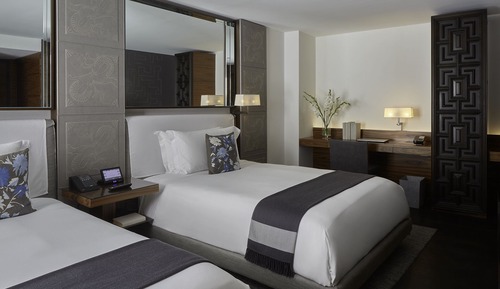 Habitación Deluxe, 2 camas de matrimonio, no fumadores