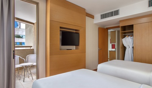 Habitación Premium con 2 camas individuales (4AD)