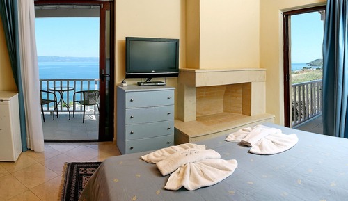 Habitación doble, vistas al mar