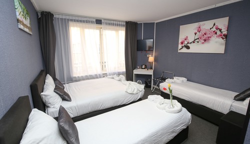 Habitación triple, baño privado