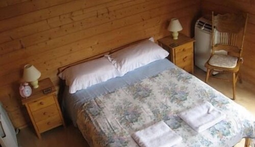 Casa de campo, baño privado (Log Cabin)