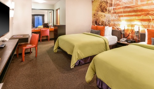 Habitación estándar, 2 camas de matrimonio