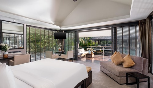 Suite familiar, 2 habitaciones, vistas a la piscina