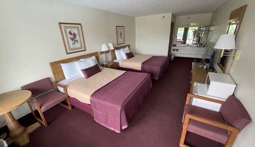 Habitación estándar, 2 camas de matrimonio, no fumadores