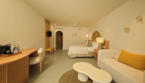 Habitación Deluxe doble, balcón, vistas al mar