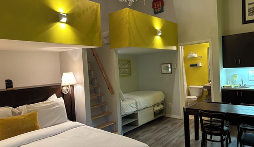 Suite familiar, no fumadores, cocina básica