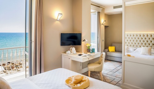Habitación doble, vistas al mar