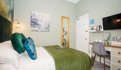 Habitación estándar doble, baño privado